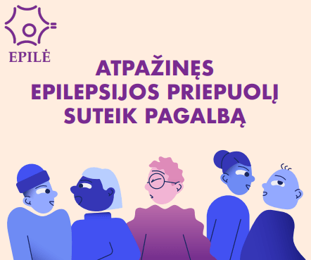 Lapkritis – nacionalinis supratimo apie epilepsiją&nbsp;mėnuo